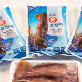 修剪整只鱿鱼 320克