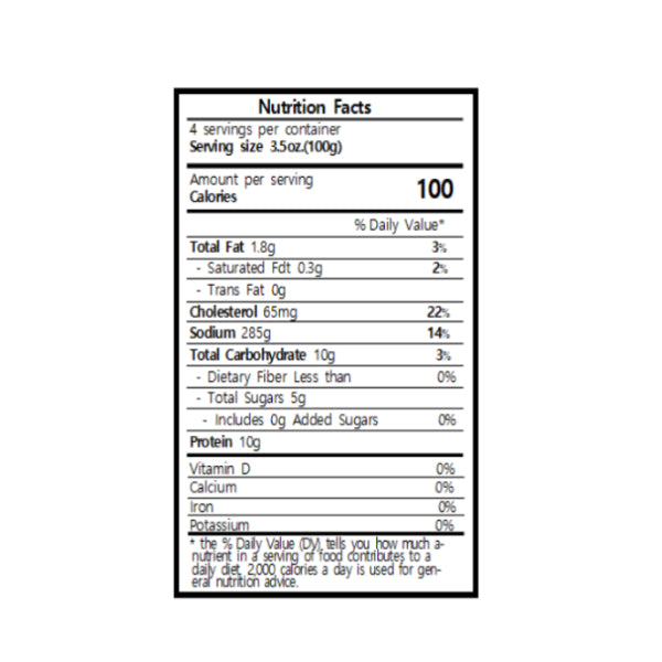 Hanam Stir-fried Octopus Medium Spicy 350g x 4 Packs (Set)
