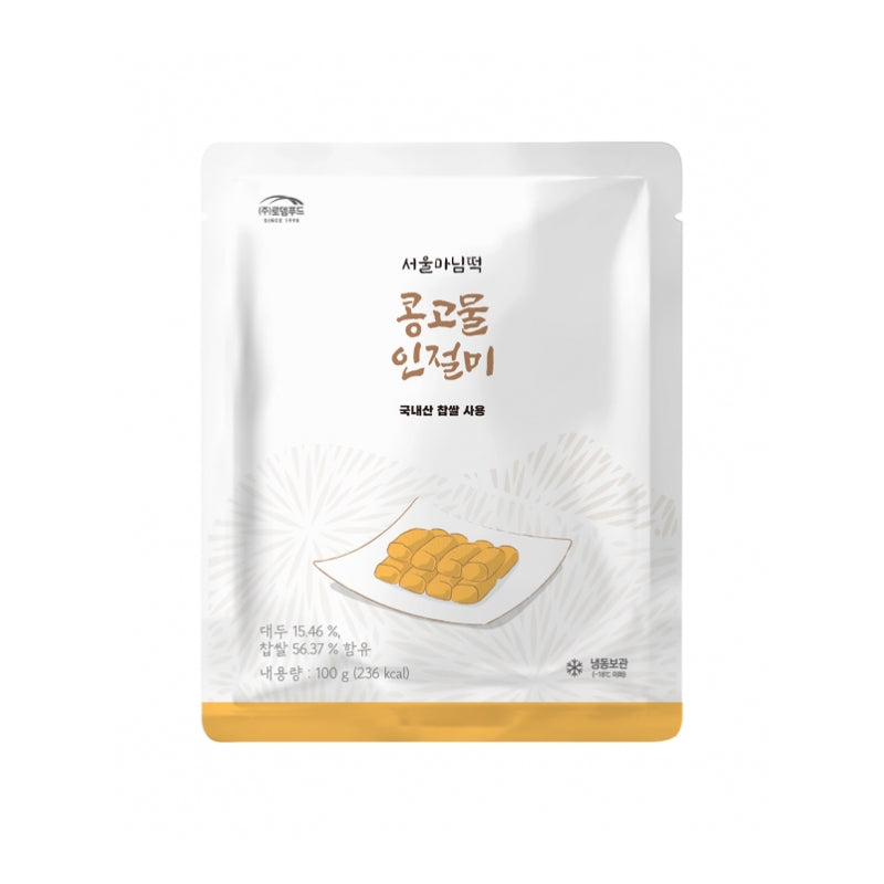 [로뎀푸드] 콩고물 인절미 100g x 5팩 (묶음)_타임딜
