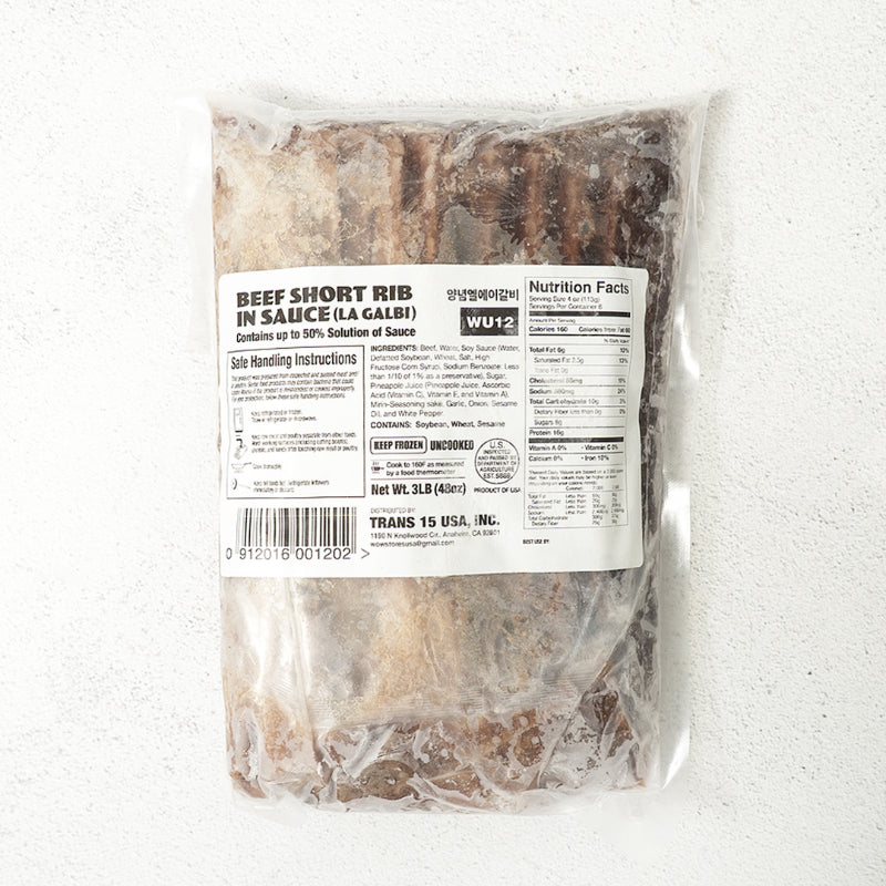 [울타리] 양념 LA 갈비 3lb | *증정* 모노키친 홍대쭈밥 낙지 280g_타임딜 (묶음)