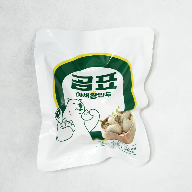 GomPyo Jumbo Vegetable Dumpling (1pc) 120g x 5 Pack (Set)