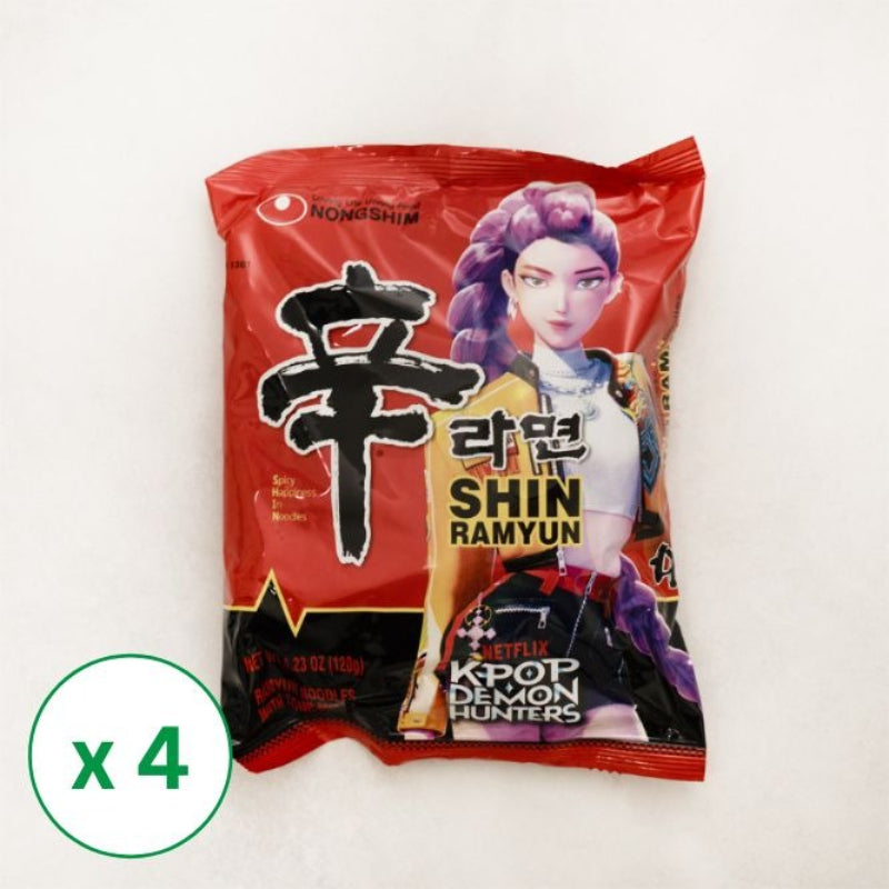 [农心] 辛拉面多件装 120g x 4 (捆装)