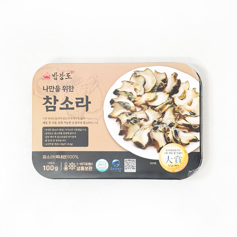 Steamed Wild Top Shell 100g