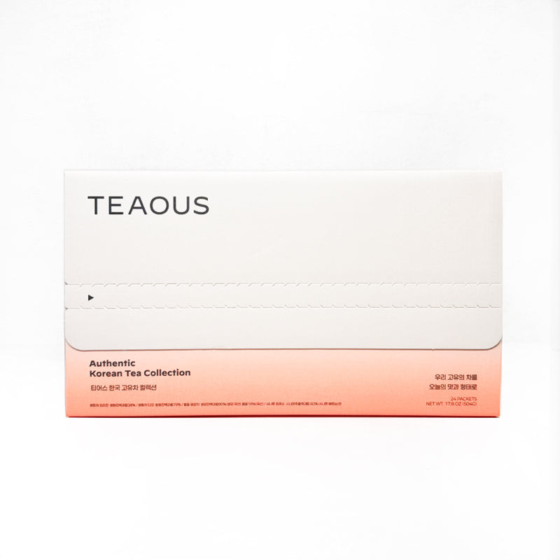 [티어스] 한국 전통차 4종 컬렉션 선물세트(120g x 4)