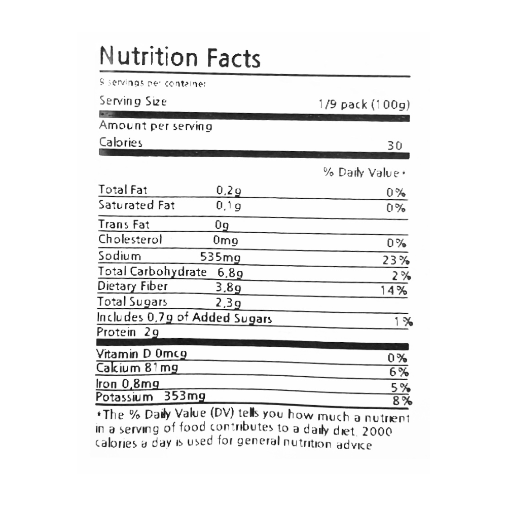 Young Radish Green (Yeolmu) Kimchi 900g x 2