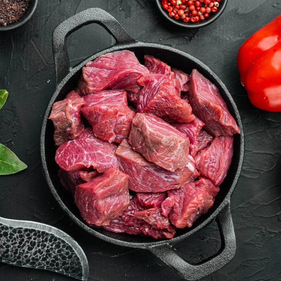 [Wooltari] Prime Tenderloin Cubes 8oz x 2pk