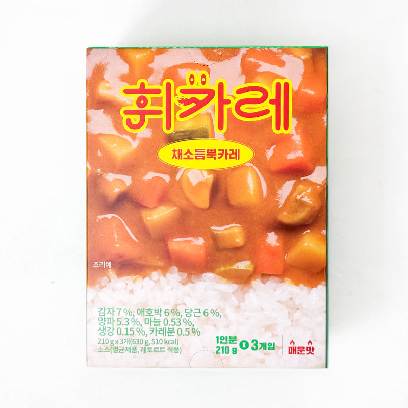 [휘카레] 채소듬뿍 매운맛 630g