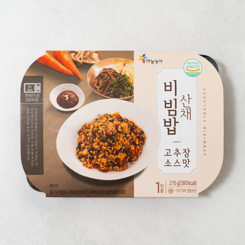 SkyFarm Bibimbap with Wild Vegetable (Pepper Paste) | Wooltari