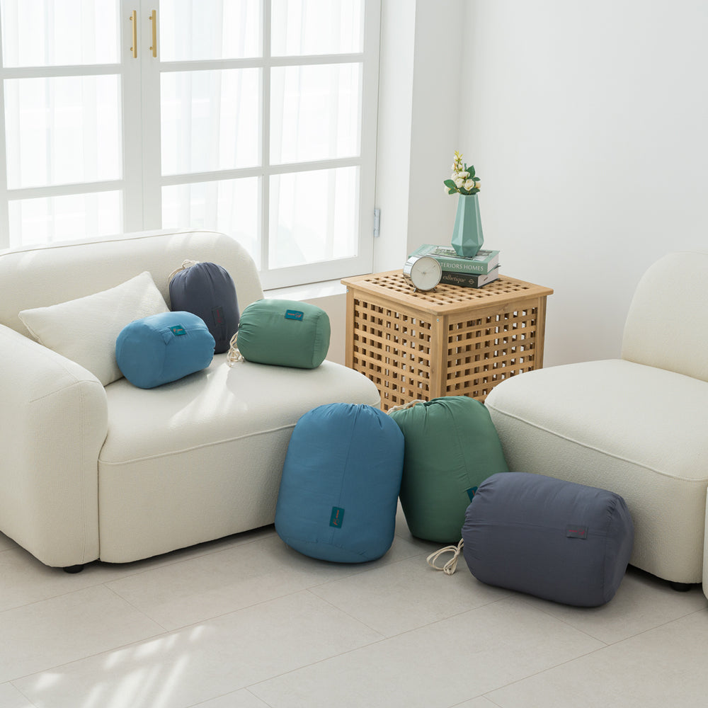 [한국직배송 E] 한길침장 극세사 담요 에코 SS/Q (색상:민트/차콜/소라)