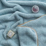 Microfiber Blanket Jenna Q (Ivory/ Gray/ Mint)_ Korea Direct Delivery F