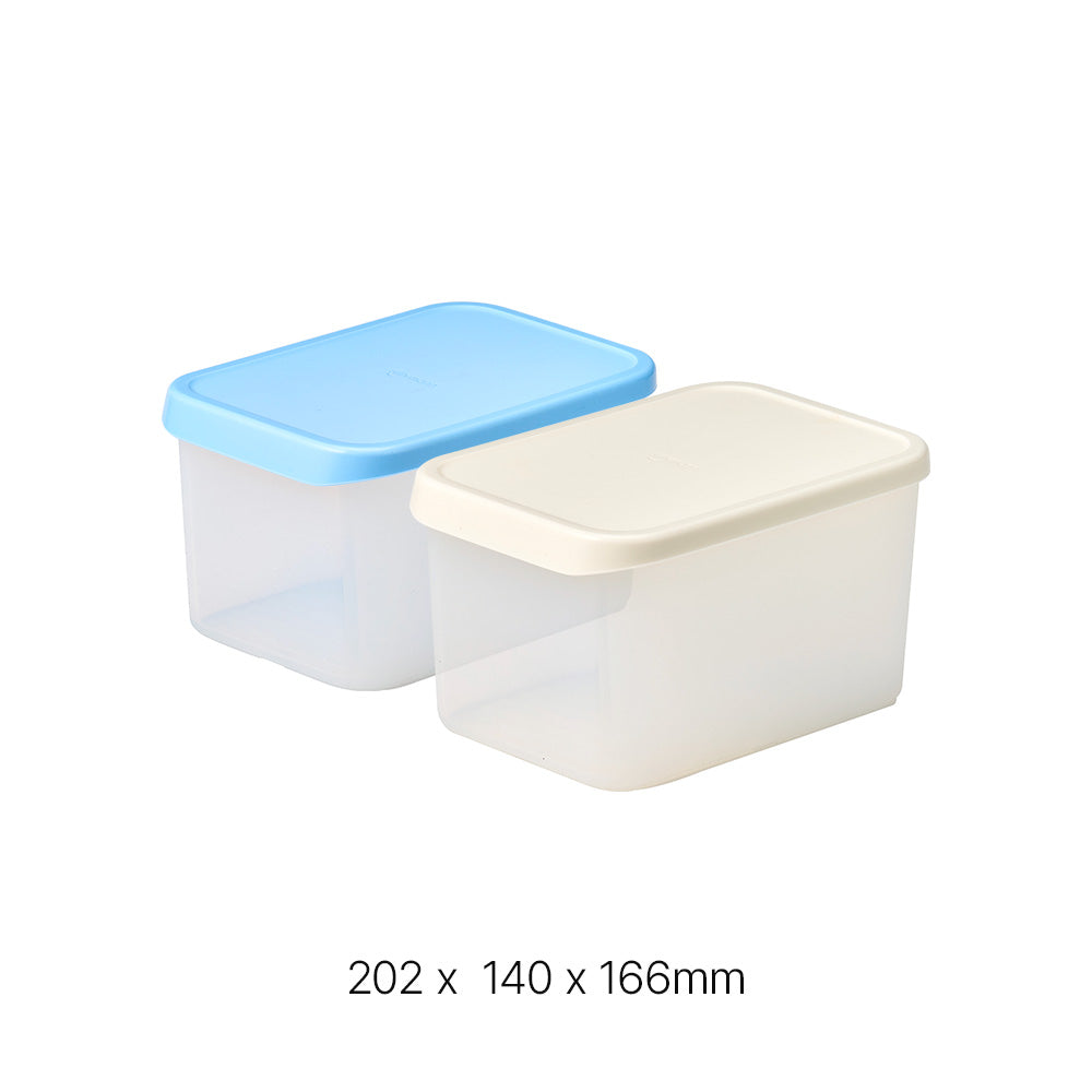 Iceway Freezer Container 600ml / 1700ml 8P – Ice Blue / Ice White (Option Purchase)_Korea Direct Delivery C