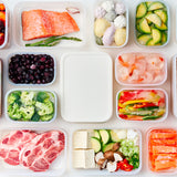 Iceway Freezer Container 600ml / 1700ml 8P – Ice Blue / Ice White (Option Purchase)_Korea Direct Delivery C