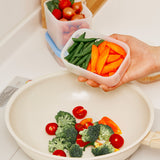 Iceway Freezer Container 600ml / 1700ml 8P – Ice Blue / Ice White (Option Purchase)_Korea Direct Delivery C