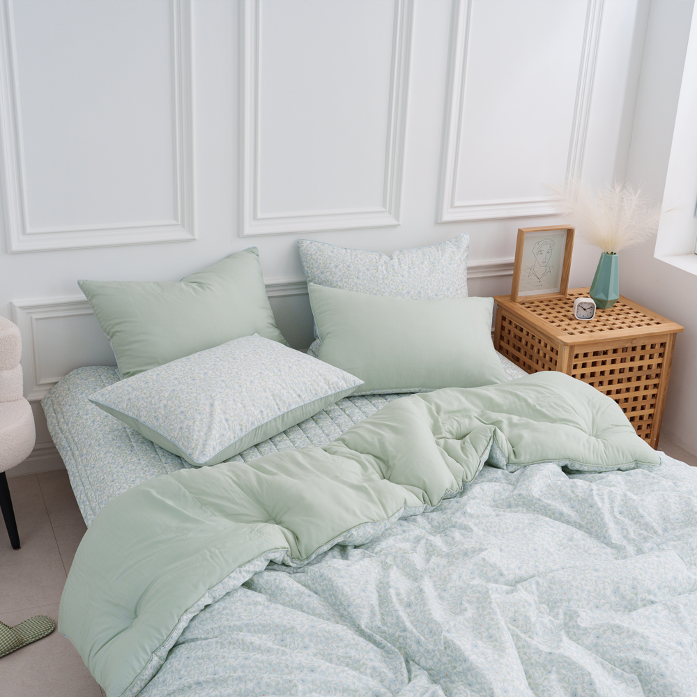 MicroModal Eco Mid-Season Comforter SS/Q+Pillow Cover (Colors Options)_ Korea Direct Delivery A