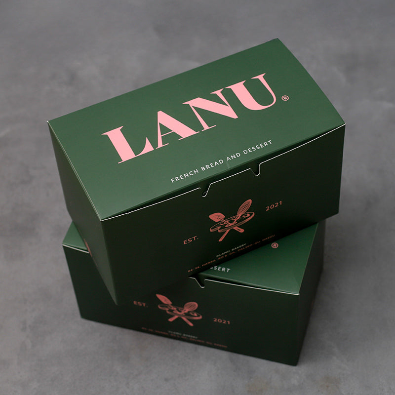 Bakery Lanu，法式Kouign Amann 6种口味（6个）+ Stollen 1个_（韩国直接配送A）