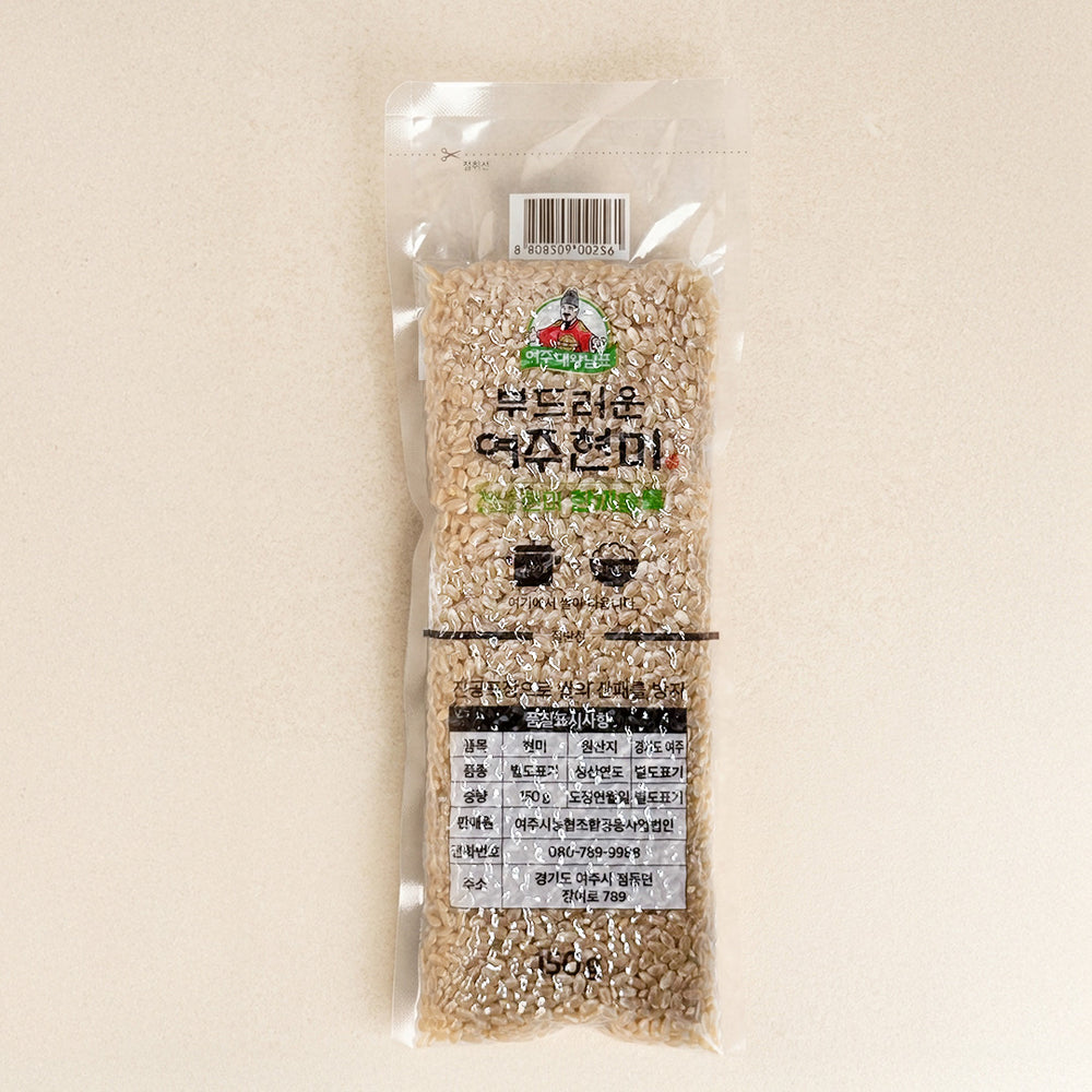 [여주시농협] 씻어나온 부드러운 현미 한끼톡톡 1.5kg (150g x 10개입)