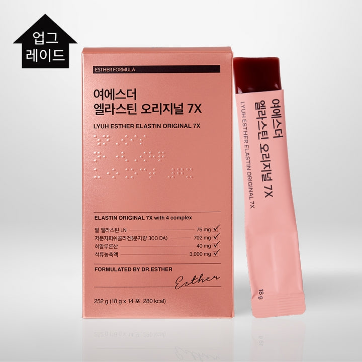 Esther Formula Elastin DNA 7X Jelly 2+2 (4 Boxes)_ Korea Direct Delivery C