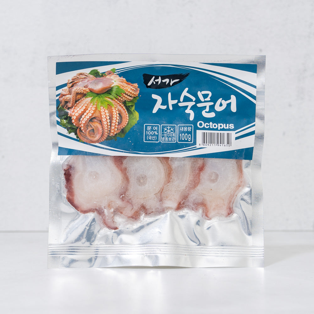 Pohang Specialty Steamed Octopus 100g (New Customer)
