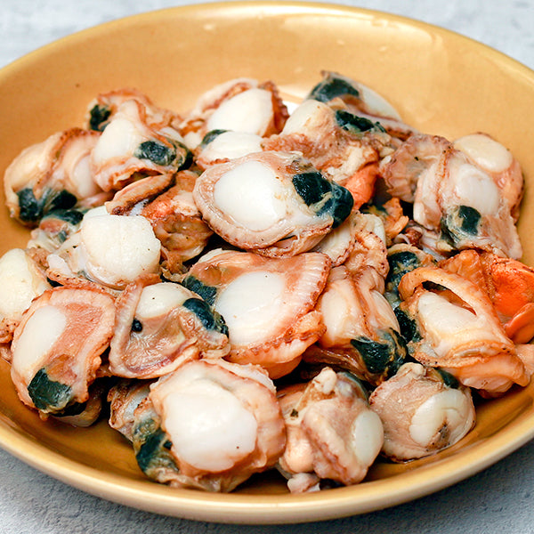 Steamed Scallop Meat 200g x 2packs + Steamed Arkshell Meat 240g x 2packs
