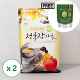 [성필립보생태마을] 청국장가루 1kg x 2팩  | *증정*  아임요 제주하늘 말차 파우더 500g 무료배송특가 (묶음)