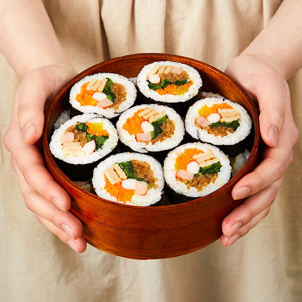 Baba Kimbap 240g x 6pk (Tuna Mayo 3 + Fried Tofu Burdock Vegan 3)