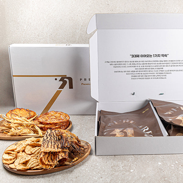 [한국직배송 C] 강릉 삼일건어물 쥐포&아귀포 선물세트