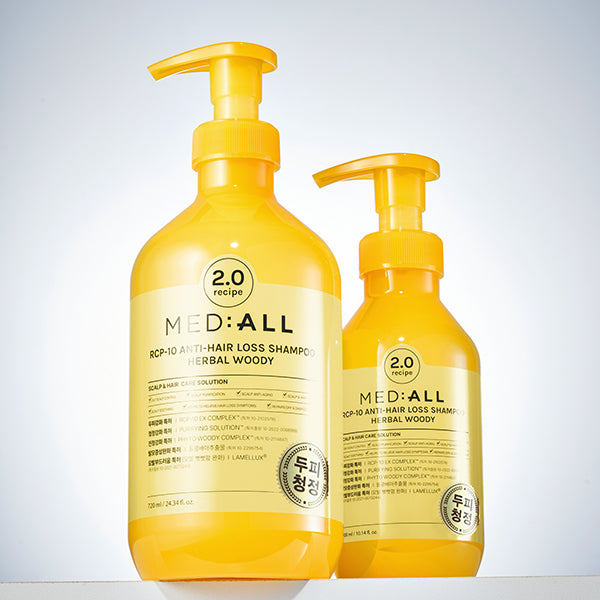 [한국직배송 B] 메디올 두피청정 2.0 샴푸 720ml 2병 (옵션 : 우디허벌/시트러스)