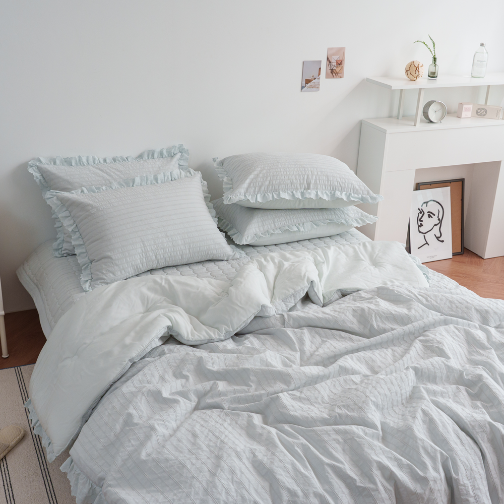 MicroModal Eco Mid-Season Comforter SS/Q+Pillow Cover (Colors Options)_ Korea Direct Delivery A