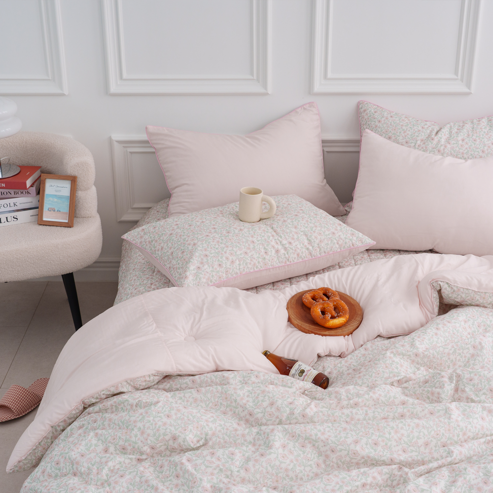 MicroModal Eco Mid-Season Comforter SS/Q+Pillow Cover (Colors Options)_ Korea Direct Delivery A