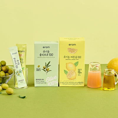 erom Organic Lemon Juice 100 (20g x 80 sticks)_Korea Direct Delivery B