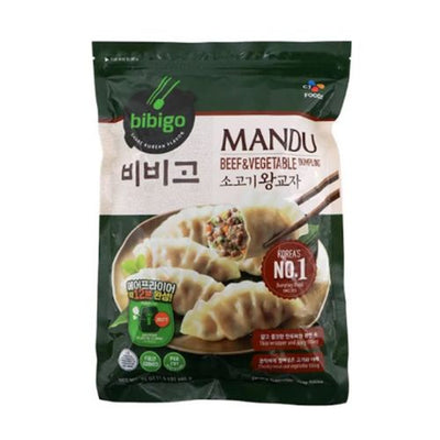 [CJ Foods] BIBIGO WANG GYOZA BEEF & VEGETABLE 24oz