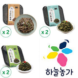 [하늘농가] 그대로 데워먹는 고사리 볶음 2팩 + 취나물 볶음 2팩 + 곤드레 볶음 2팩