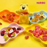 [K Direct Delivery] HARIBO Snack Time Set (Clear Cup + Ice Cube Tray + Plates 4P) Select Option
