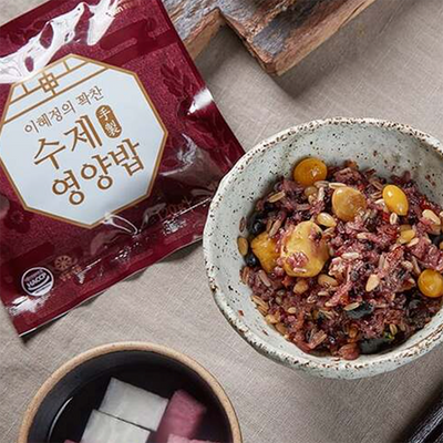 Cooked Rice with Black Beans & Nuts 120g x 3