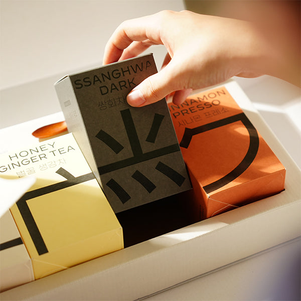 [티어스] 한국 전통차 4종 컬렉션 선물세트(120g x 4) x 2 박스_무료배송특가 (묶음)