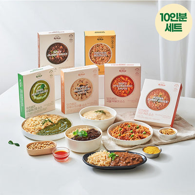 [Korea Direct Delivery A] Eat's Better Protein Noodle+ Vegetable Sauce Set (10 servings)