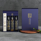Premium Soy Sauce Gift Set (3 types of soy sauce+2 broth tablets) total 1000ml