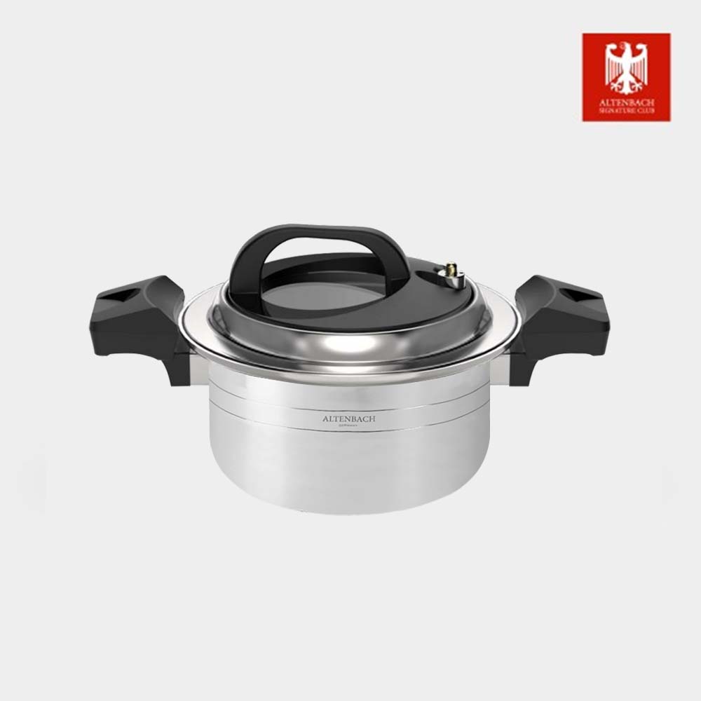 [K Direct Delivery] Altenbach Signature EXKOOCHEN Multicook 5-Ply Low Pressure Pot 2.8L + Rice Cooker Tray