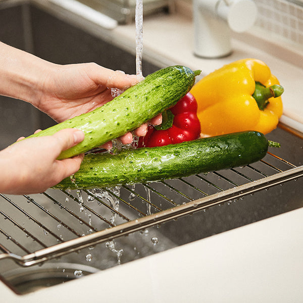 Korea Direct Delivery E Vatya Stainless Sink Rack Wooltari