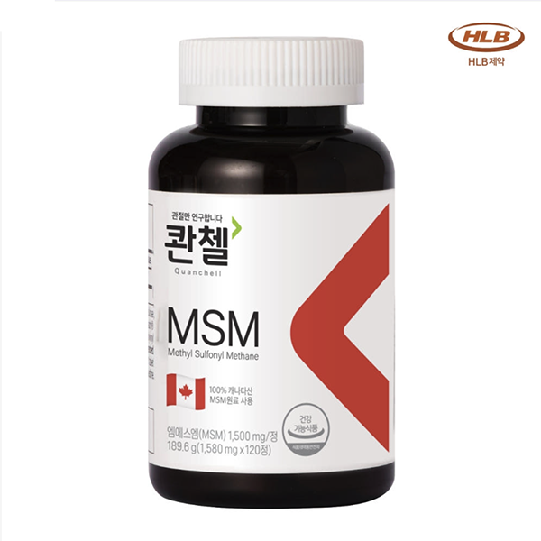 [Korea Direct Shipping-A] Quanchell MSM 120Capsule x 2Bottle