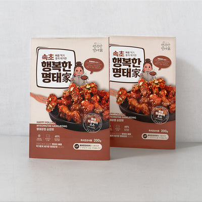 [Narae Dried Fish Food] Pollack Kangjeong (Mild) 200g x 2