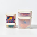 Iceway Freezer Container 600ml / 1700ml 8P – Ice Blue / Ice White (Option Purchase)_Korea Direct Delivery C
