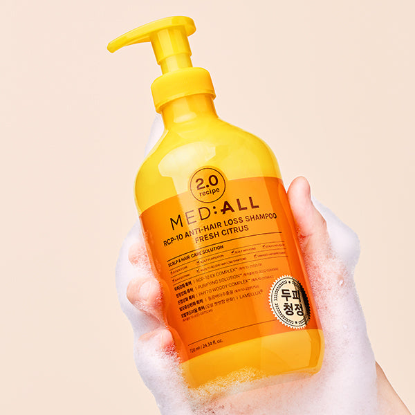 [한국직배송 B] 메디올 두피청정 2.0 샴푸 720ml 2병 (옵션 : 우디허벌/시트러스)