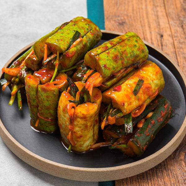 [한국직배송 C] 홍천 대복김치 제철 오이소박이 2kg + 백김치 2kg