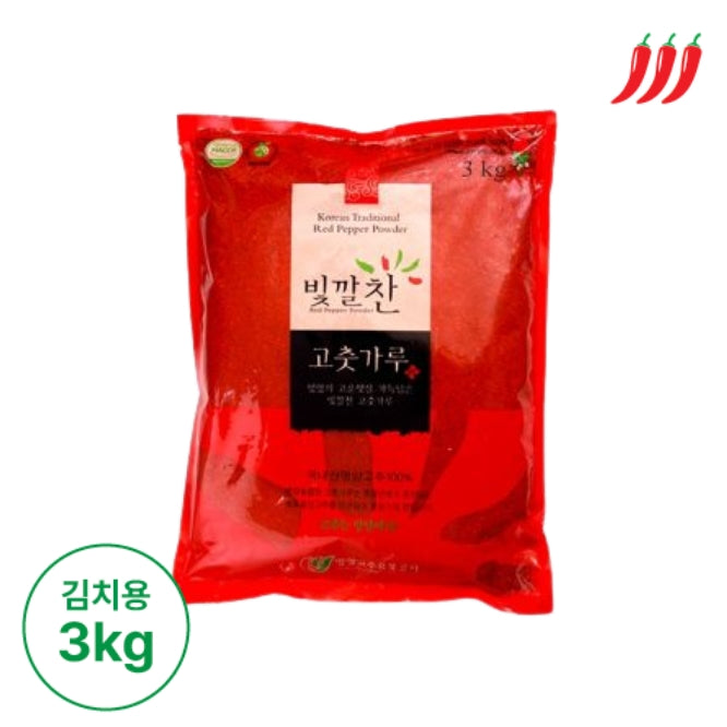 [YeongYang Red Pepper Trade Cooperation] Red Pepper Powder (kimchi, spicy) 3kg