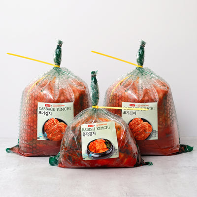 [황진담] 명품 국내산 포기김치 5kg x 2팩ㅣ*증정* [황진담] 명품 국내산 총각김치 3kg (묶음)_ 무료배송특가