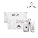 [Korea Direct Delivery B] Mealtop Milk Shaved Ice (Bingsu) Kit 200ml x 36pk + Sweet Red Bean 120g x 8pk