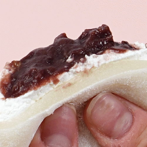 [1+1] Red Bean Cream Rice Cake 480g