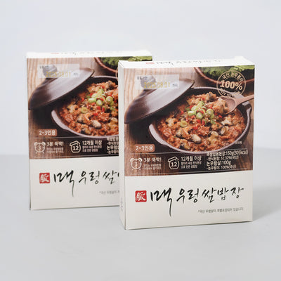 [Mackurum Korea] Mac soybean paste with snail 250g x 2 Pack