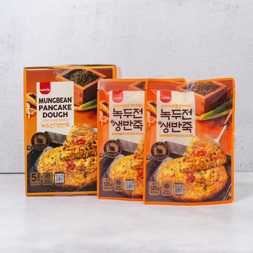 [삼립] 녹두전 생반죽 (120g x 5)